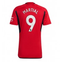 Billiga Manchester United Anthony Martial #9 Hemma fotbollskläder 2023-24 Kortärmad